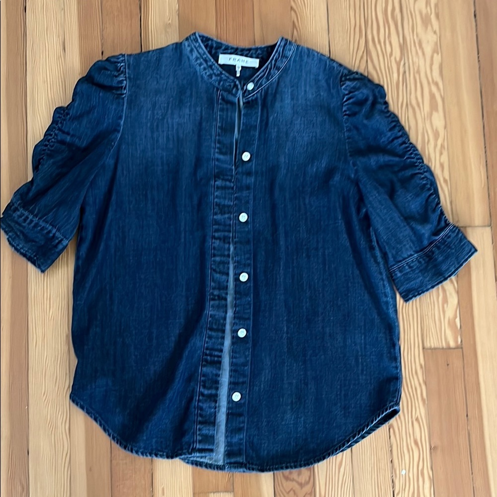 EUC Frame denim button shirts Sz. XS